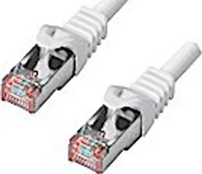 Produktbild von DINIC HQ Cat.6 Patchkabel, Netzwerkkabel PiMF/S-FTP (5m, weiß)