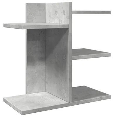 Immagine prodotto di vidaXL Organizzatore da scrivania grigio cemento 42x21,5x42 cm Materiale a base di legno