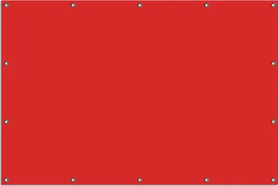 Produktbild von Wallario Outdoor-Poster für Garten oder Balkon, Motiv Rot, in ca. 120 x 180 cm