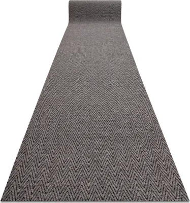 Produktbild von Läufer- Türmatte rutschfest 100 cm MAGNUS 1951 Zickzack Draußen, Drinnen beige beige 100x630 cm