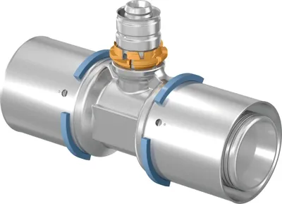 Produktbild von UPONOR S-Press T-Stück reduziert, 40-20-40, 1 Stk.