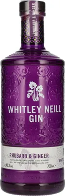 Produktbild von Whitley Neill RHUBARB & GINGER GIN 41,3% Vol. 0,7l