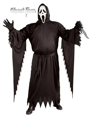 Produktbild von Scream Halloween Kostüm XL mit Maske
