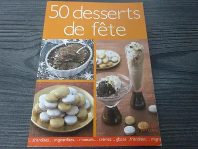 Produktbild von 50 desserts de fêteCOLLECTIF