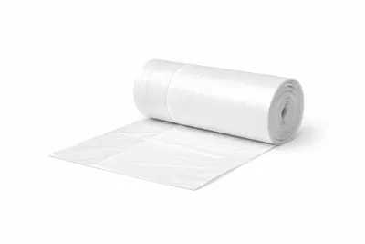 Image de Sacs poubelle RyanPack sans poignées, en PEHD, 42 × 40 cm, 8 µ, transparents – 3 000 pièces par carton