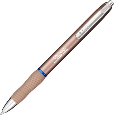 Produktbild von Sharpie Gelschreiber Metal S-Gel 0,7mm | 12 Stück blaue Schriftfarbe in Faltschachtel
