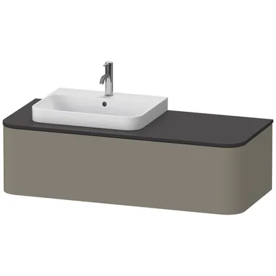Produktbild von DURAVIT HP4942L9292 WTU HappyD2+ wandh.,354x1300x550mm