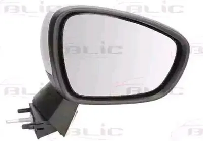 Produktbild von BLIC 5402-21-042362P Außenspiegel Seitenspiegel Rechts für CITROËN C4 II (B7) Beheizt Konvex Grundiert Elektrisch
