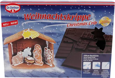 Produktbild von Dr. Oetker 01596 Silikon-Backform Weihnachtskrippe