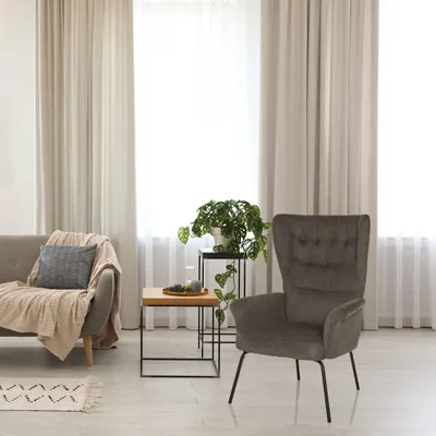 Produktbild von hjh LIVING Polstersessel HAVENIO Stoff Sessel Relaxsessel gepolstert