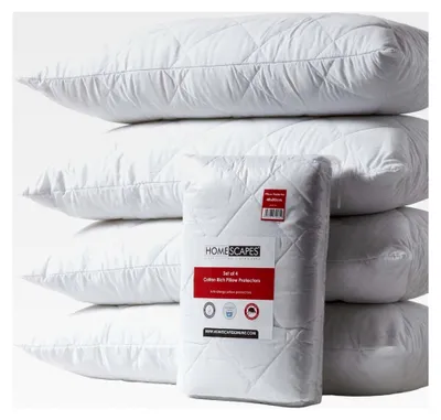 Produktbild von 4er-Set Gesteppte Kissenschoner 40x80 cm, hypoallergen