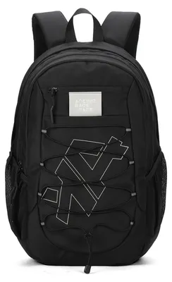 Image de Sac à dos Aoking Voron Plus Unie Polyester Noir avec Fermeture Éclair Black B UNICA 50x33x18 cm