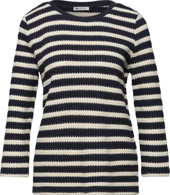 Produktbild von Street One yds knit look shirt shadowed navy 44