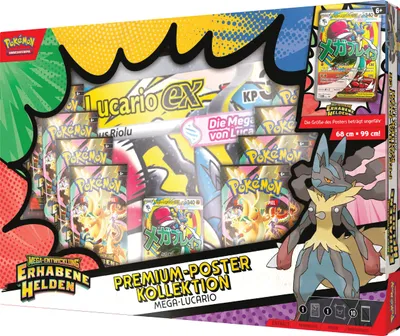 Produktbild von Lucario | Premium-Poster-Kollektion | Pokemon Sammel-Karten deutsch