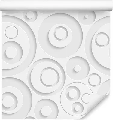 Produktbild von 10m VLIES TAPETE Rolle MODERNES geometrisches Muster 3D 6412