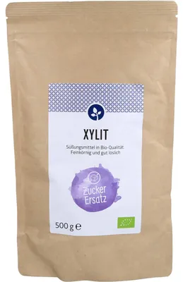 Zdjęcie produktu dla Organiczny drobnoziarnisty substytut cukru ksylitol 500 g