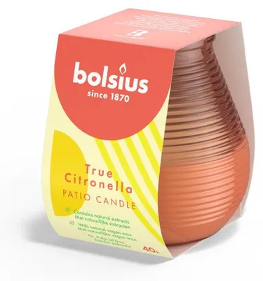 Obrázok produktu pre Bolsius Patio Light True Citronella Orange
