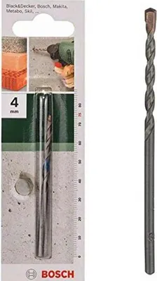 Produktbild von Bosch 2 609 255 401, Bohrer, 4 mm, 75 mm, Mauerwerk, Stein, 4 cm, 3,8 mm