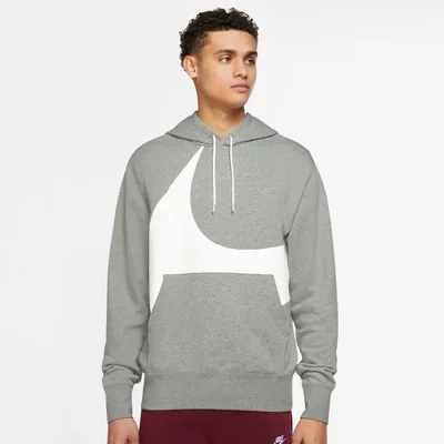 Produktbild von Nike M Nsw Swoosh Po Sbb Hd Dk Grey Heather/White S