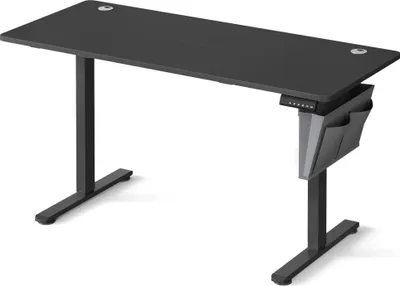 Produktbild von SONGMICS Höhenverstellbarer Schreibtisch elektrisch 140cm 4 Höhen schwarz