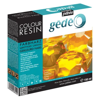 Image de Résine colorée Pebeo Gedeo, 150 ml, Topaz