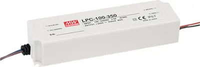 Produktbild von MEANWELL LPC-100-350 - LED Schaltnetzteil ohne PFC - 143-286V/350mA CC
