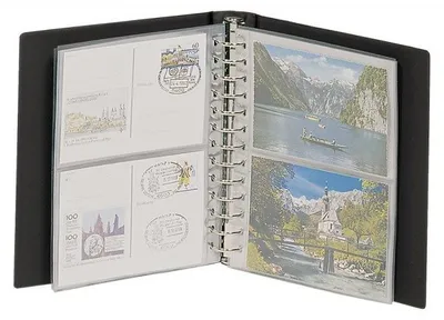 Produktbild von Lindner 1103K - S Postkarten-Album CLASSIC-schwarz