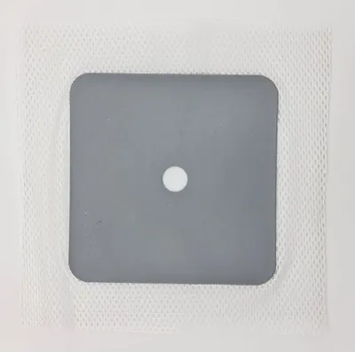 Produktbild von Dichtmanschette 150 x 150 mm Loch 12 mm grau gewebearmiert Dichtband Abdichtung