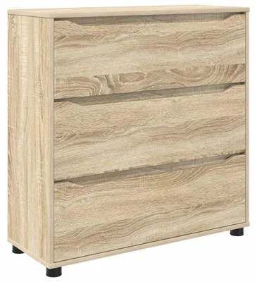 Immagine prodotto di vidaXL Armadio in rovere Sonoma 80 x 31 x 81 cm Materiale in legno