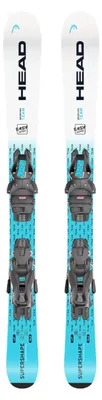 Obrázok produktu pre HEAD Supershape Team Easy + lyže JRS 4.5 GW (dĺžka 67-97 cm), detský lyžiarsky set, modrá farba, model 77