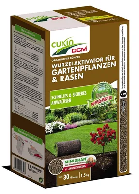 Produktbild von Cuxin DCM Wurzelaktivator Gartenpflanzen & Rasen Anwachshilfe 1,5 kg