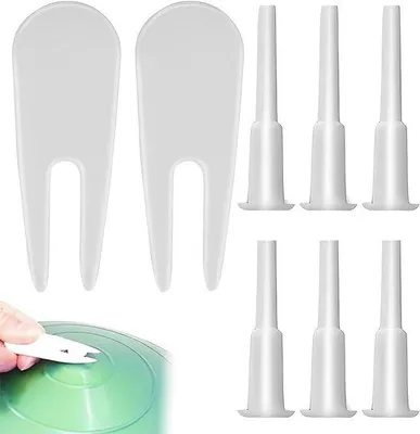Produktbild von Famanu Yoga Ball Air Plug Set - 6 Stück Ersatzventile für Gymnastikbälle