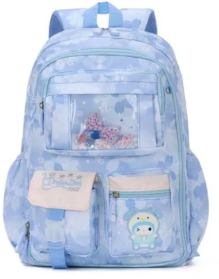 Productafbeelding van Lichte Schooltas voor Meisjes met Cartoonontwerp