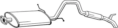 Produktbild von Bosal Endschalldämpfer  282-959