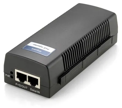 Image de Level One POI-3000 LevelOne 2x GE PoE-Injector Adapter POI-3000 30.0W PoE
