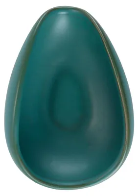 Keramik-Dosierbecher für Kaffeebohnen, 10,5 cm, retro-grün