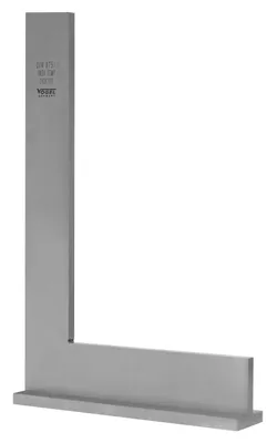 Immagine prodotto di Vogel Germany Werkstattwinkel 200 x 130 mm rostfreier Stahl mit Anschlag 310164
