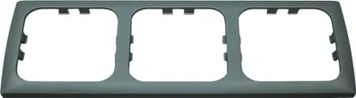 Image de C-Line Presto Inprojal CBE cadre de recouvrement triple pour prise de courant interrupteur camping-car caravane bateau anthracite