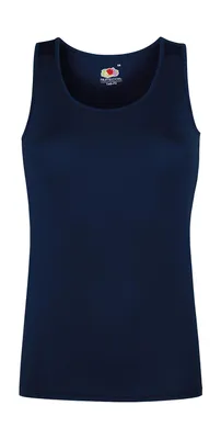 Produktbild von Fruit of the Loom 61-418-0 | Damen Performance Vest / Racerback Style - Farbe: Deep Navy - Größe: XL