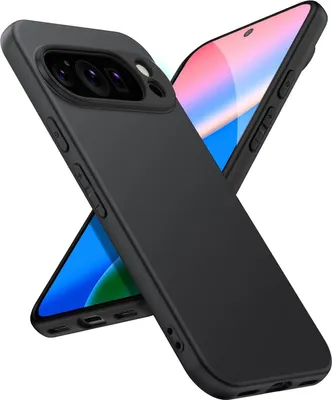 Image de Housse en silicone pour Google Pixel 10 Pro XL Housse de protection noire mate Backcover Handy Case