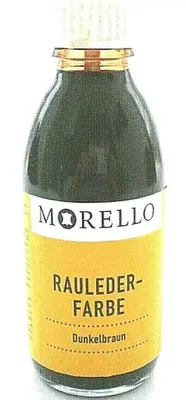 Produktbild von Wildlederfarbe Raulederfarbe Morello Einziehhaftfarbe zum färben Dunkelbraun (10,88€/100ml)