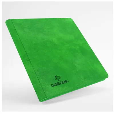 Immagine prodotto di Album di carte collezionabili con cerniera 24 tasche verde per collezionisti di carte
