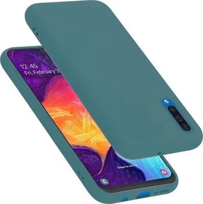Obrázok produktu pre Cadorabo ochranné puzdro pre Samsung Galaxy A50 4G / A50s / A30s v zelenej farbe puzdro na mobilný telefón obal TPU Etui