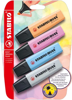 Produktbild von STABILO - Textmarker - BOSS ORIGINAL Pastel