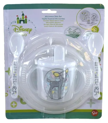Produktbild von Disney Baby Kindergeschirr & Trinklernbecher mit Bambi / Dumbo Motiv