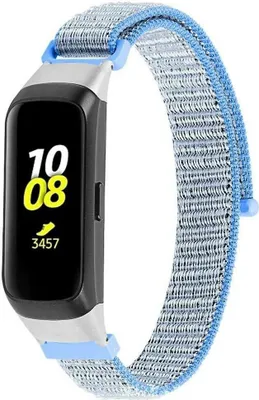 Produktbild von Strap-it Samsung Galaxy Fit Nylonband (Hellblau)