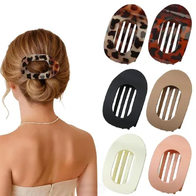 Immagine prodotto di Set di 6 fermagli per capelli in plastica, ideali per le donne