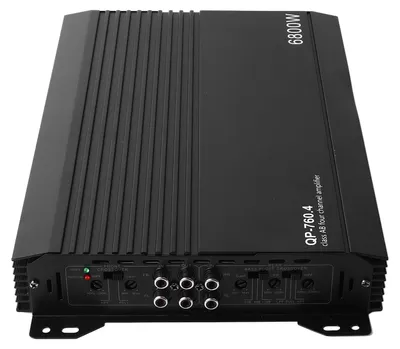 Produktbild von Autoradioverstärker - Autoaudioverstärker - Hohe Wärmeabfuhr - Aluminiumlegierung - 4-Kanal-Verstärker - Geeignet für Auto-Lautsprecher...