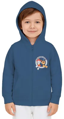 Produktbild von Paw Patrol Sweatjacke für Jungen - Kinder Kapuzenpullover mit Reißverschluss Hoodie Blau 98-104