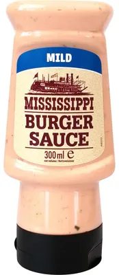 Produktbild von Mississippi Burger Sauce Mild zart cremig mit säuerlicher Note 300ml